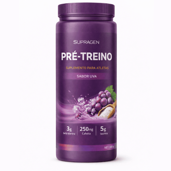 Pré Treino sabor Uva